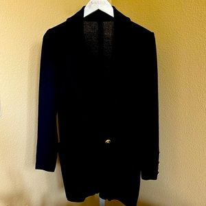 St John Black Blazer Sz 8/10